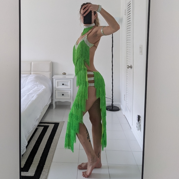 Competition Latin Dance Dress - Picture 5 of 10